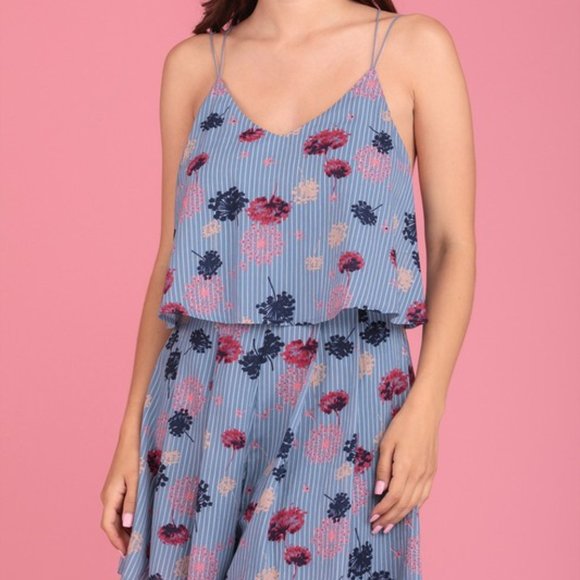 CLOUDWALK  LADIES FLORAL ROMPER  BRAND NEW WITH TA - Picture 1 of 8